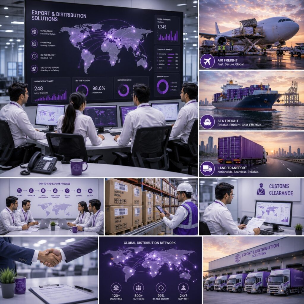 export & distribution solutions